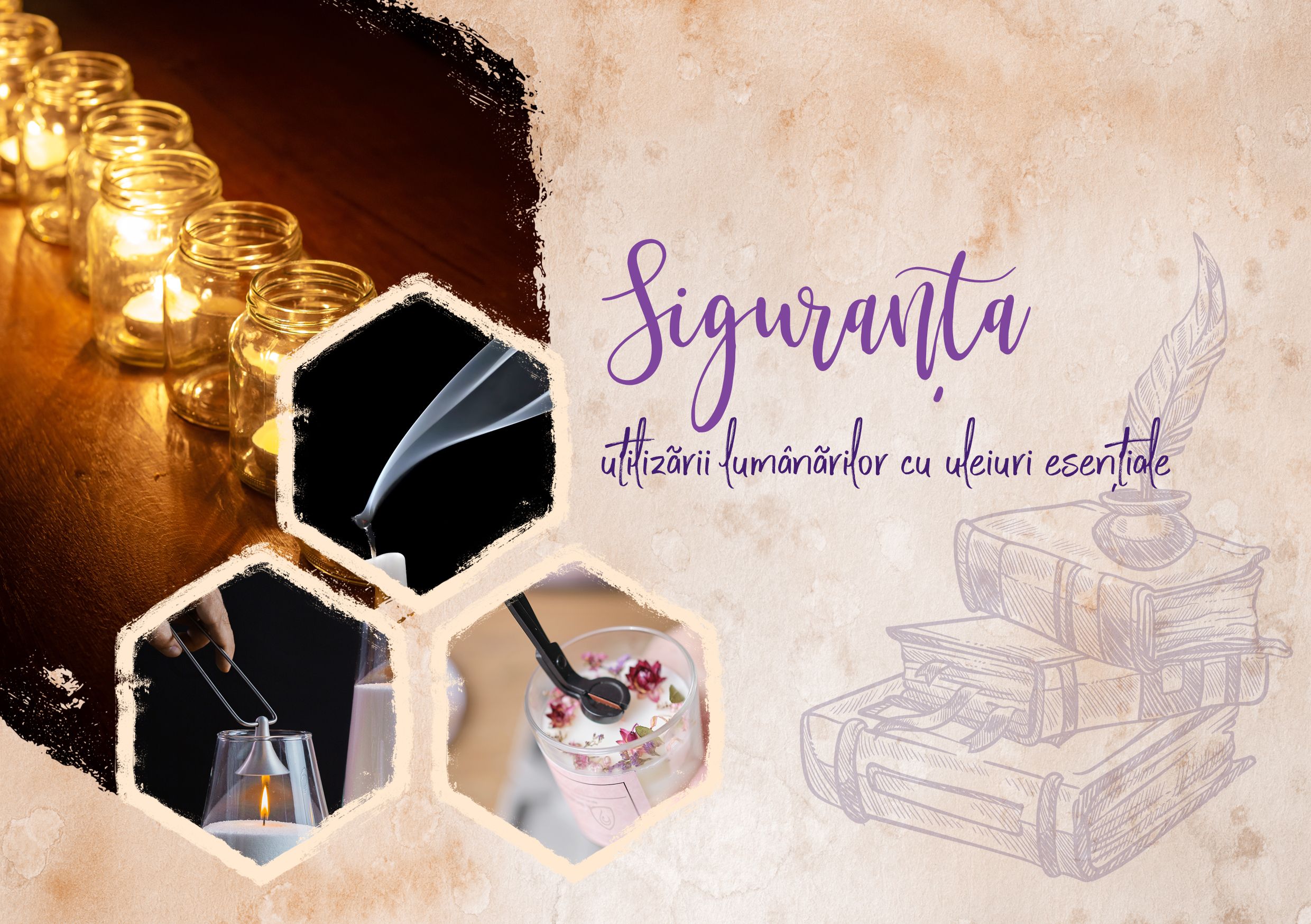 Safety of using candles with essential oils