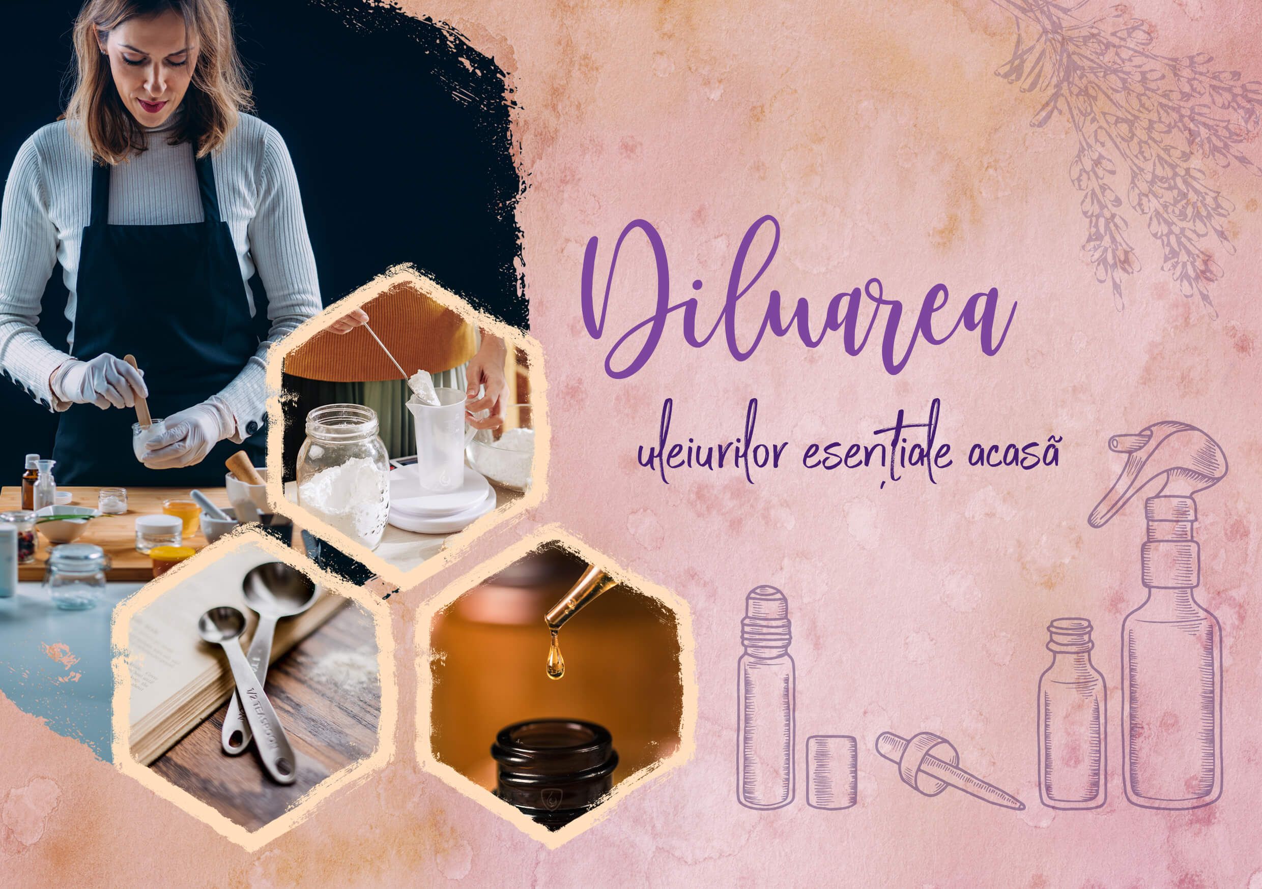 Diluting essential oils at home